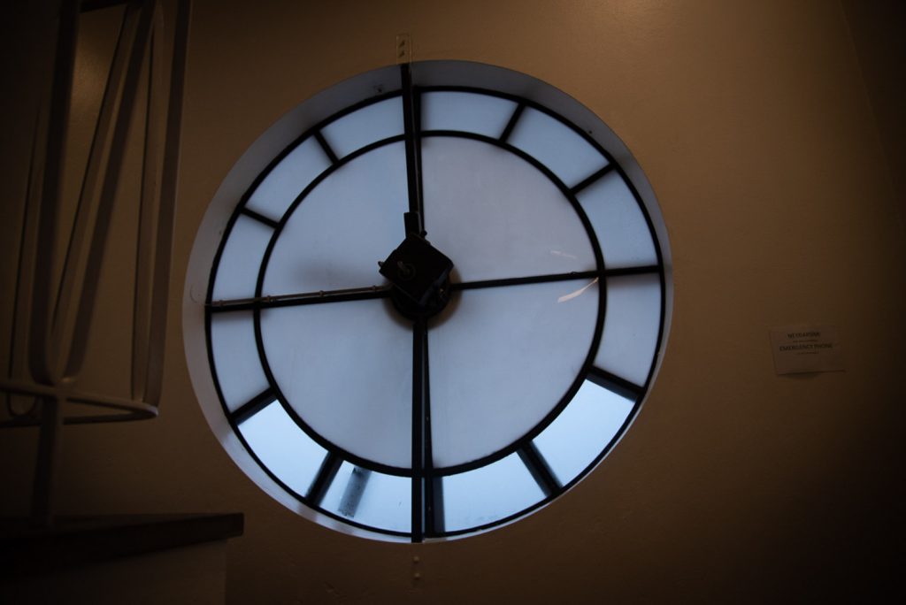ハットルグリムス教会 展望台 時計の真裏